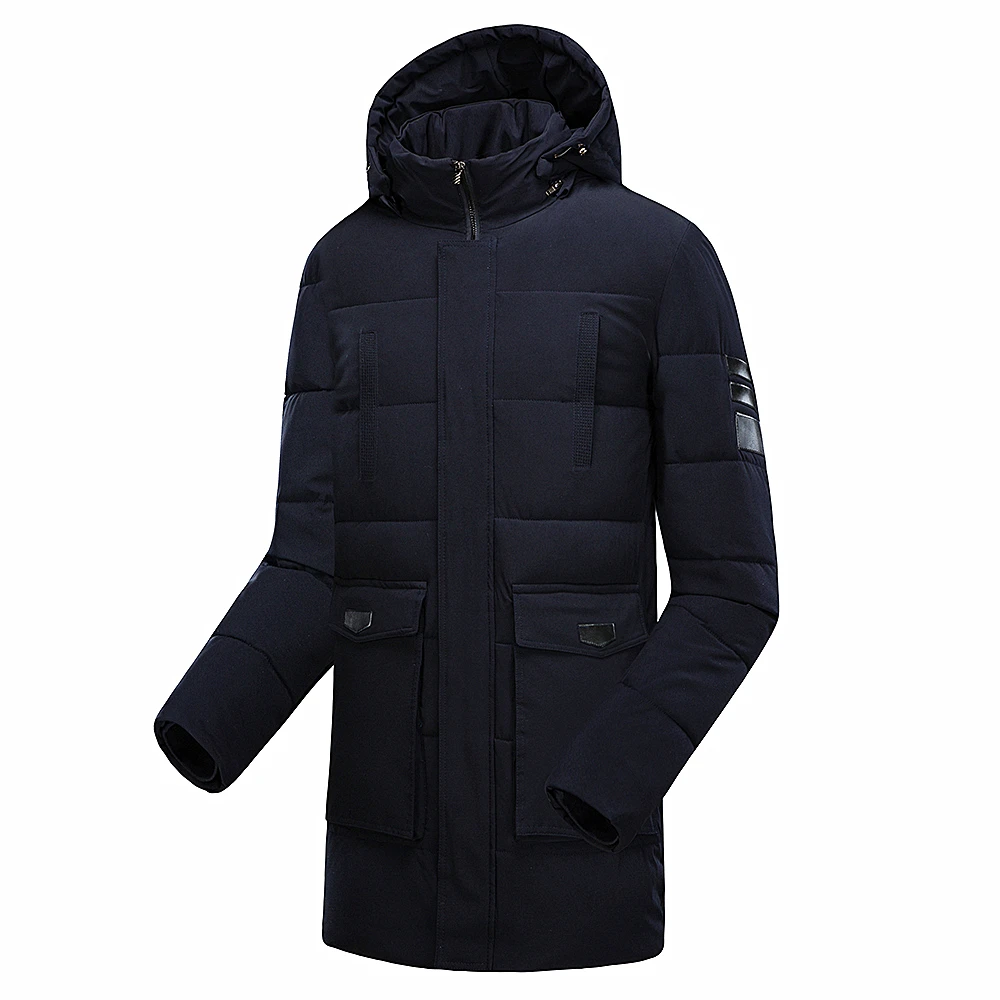 8XL, Мужская зимняя Новинка, длинная шапка, повседневная, толстая, водонепроницаемая, теплая, парка, куртка для мужчин, осень, хлопок, с карманами, верхняя одежда, пальто, парки для мужчин