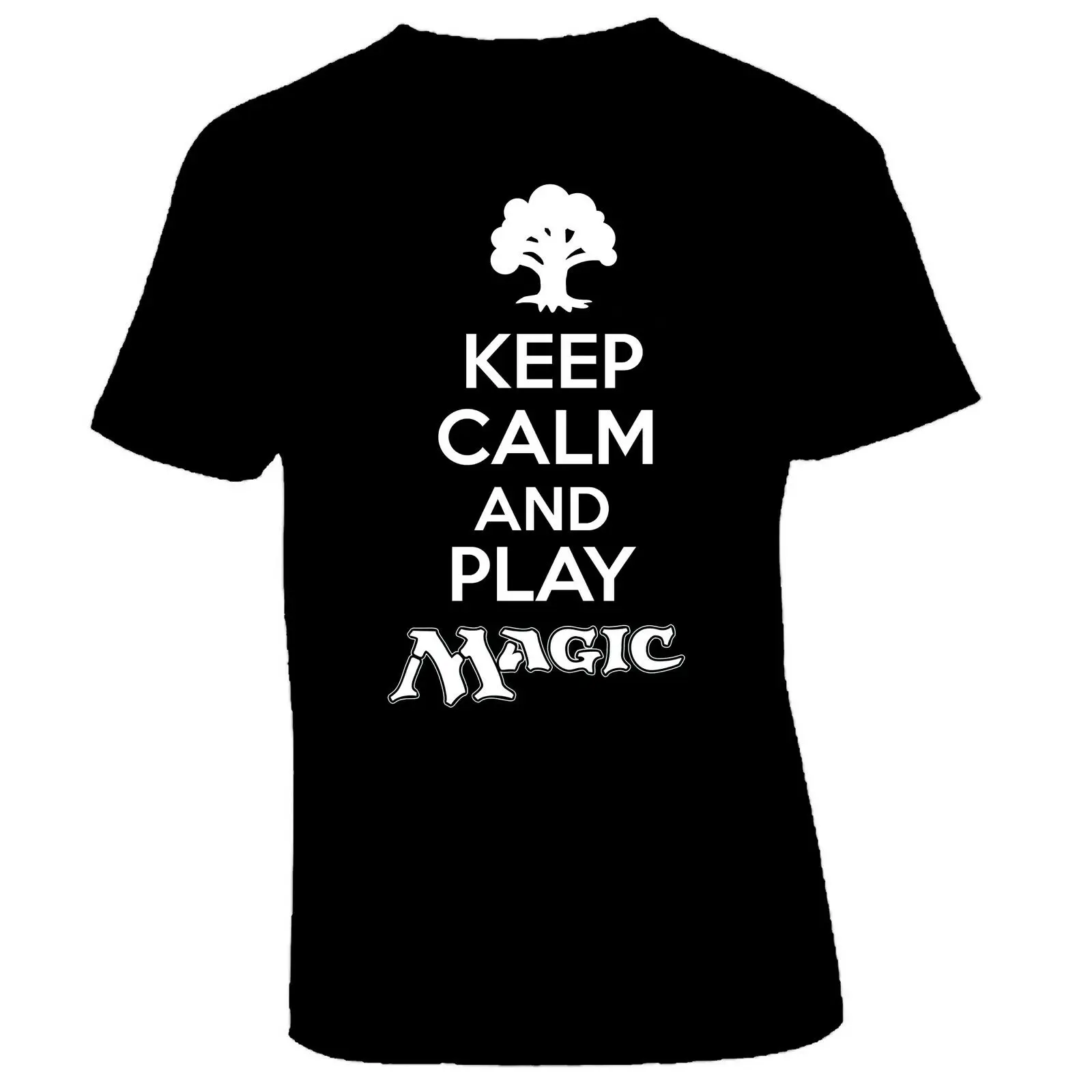 Keep Calm &amp Play Magic the Gathering зеленая Сетчатая футболка MTG-show originaal titleTops оптовая продажа