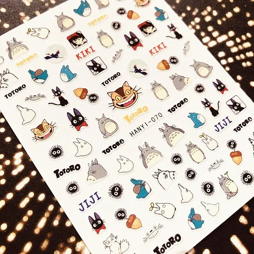F91 желтый Тип серии LICEDESIGNS стикеры 3D на ногти Nail Art Наклейка шаблон инструмент для ногтевого дизайна украшения - Цвет: HANYI-70