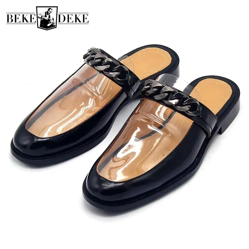 mens designer mules