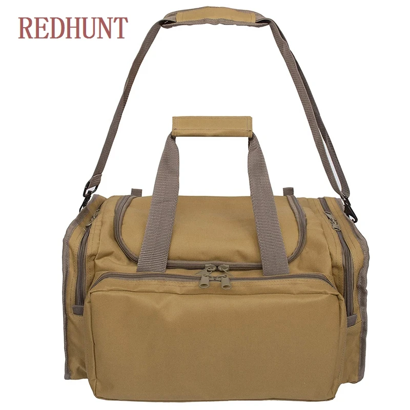 

Tactical Pistol Range Bag Handguns Shooting Gun Range Duffle Bag with 6x Magazine Slots Hunting Outdoor Storage Shoulder Bags