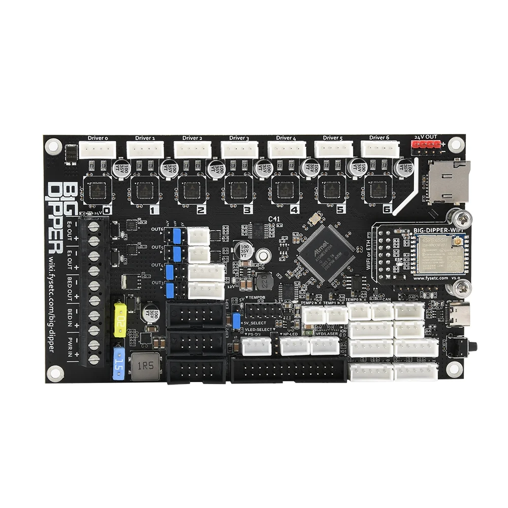 FYSETC Big Dipper Board Duet 3 Mini 5 + обновленная материнская плата с Wi-Fi управления для