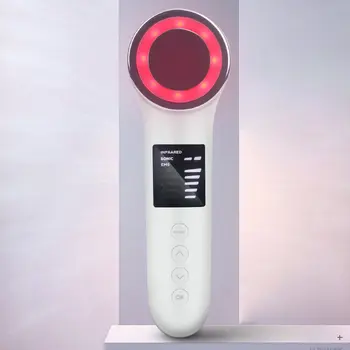 

Sc849 Ems Three-In-One Body Slimming Instrument Led Ultrasonic Import Beauty Equipment Ems Low Frequency Current Us Plug