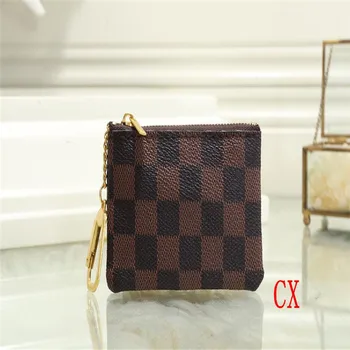 

2020 Luxury Pu Leather Card Package Clutches Women Bag Take A Card Coin Bag Classic Zipper Durable Fashion Bag Accessories