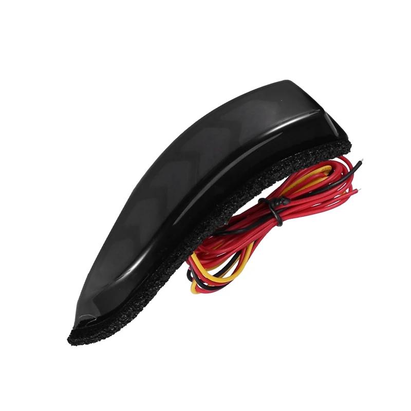1 Pair Car Rearview Mirror Side Light Turn Flow Light Signal Light with Amber and White, for Toyota Camry XV50 Corolla E170 Alti