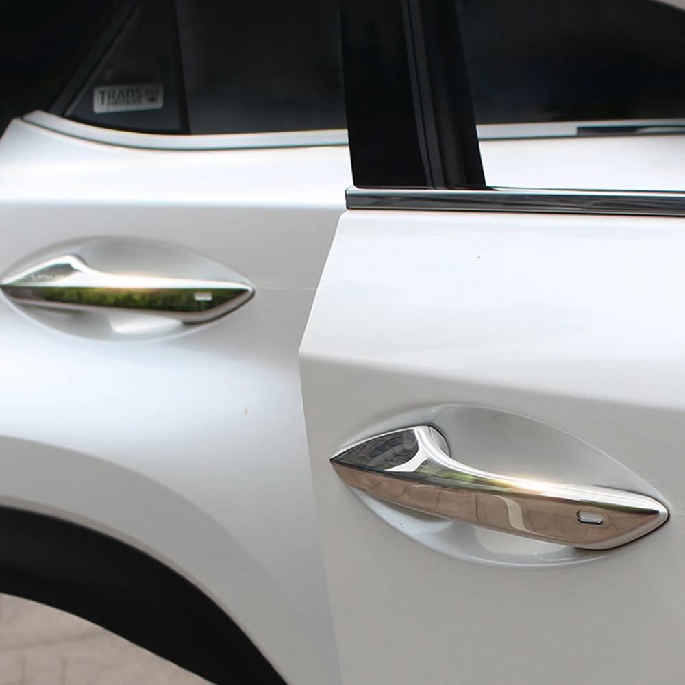 Carманго для LEXUS NX200 NX200t NX300 NX300h автомобильный Стайлинг дверная ручка Чаша на запястье хромированная крышка рамка наклейка внешние аксессуары