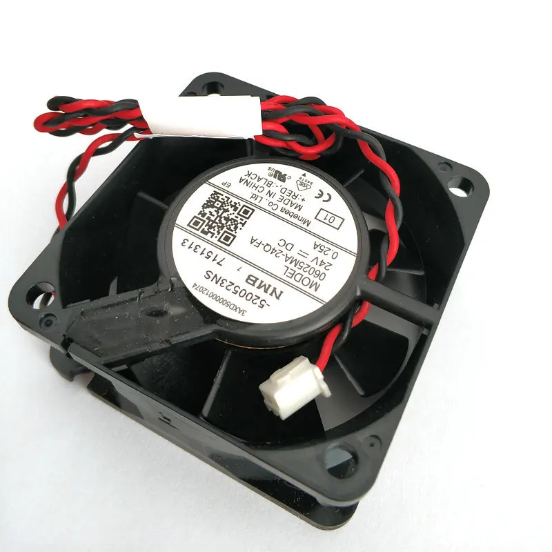 Для NMB 06025MA-24Q-FA 24 В 0.25A 60*60*25 мм 2 линии Вентилятор охлаждения hzdo