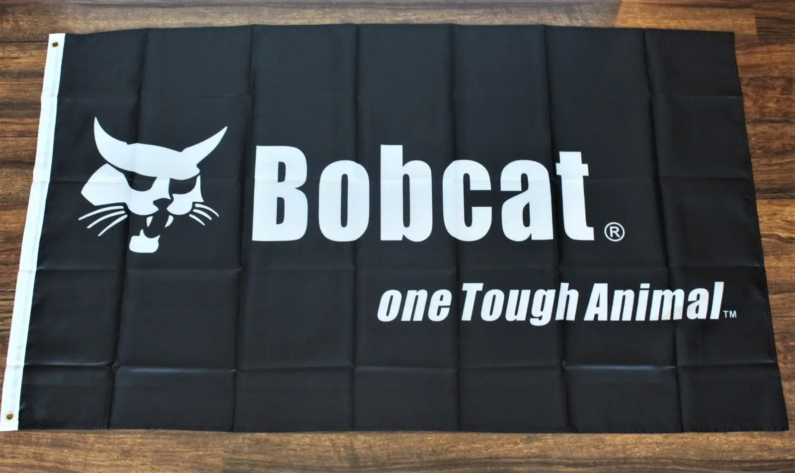 3ft x 5ft 3 x5ft Bobcat баннер, флаг один жесткий животных землеройная тяжелого оборудования логотип печати баннер, флаг из полиэстера Размеры 150*90 см