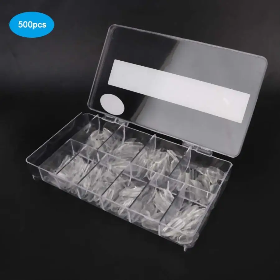 False Nails Professional Wearable Nail Art Tip Thickened False Fake Nail Patch DIY Manicure Tool Press On Nails
