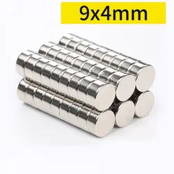 5/10/20/50/100pcs Round Neodymium Magnets Magnet Disc 9mm x 4mm Rare Earth Magnet Strong Craft Magnets N35