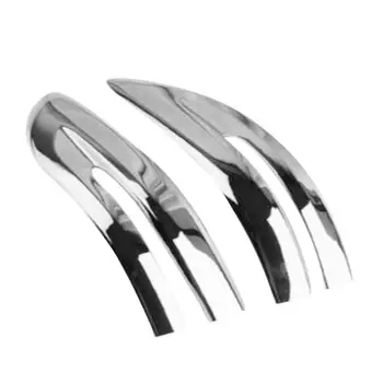 

2Pcs Chrome Rearview Side Mirror Stripe Cover Trim for Honda CR-V CRV 2017-2019