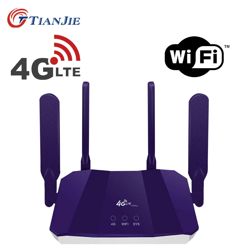 TIANJIE 4g Wi Fi маршрутизатор 3 аппарат не привязан к оператору сотовой связи GSM SMS модем