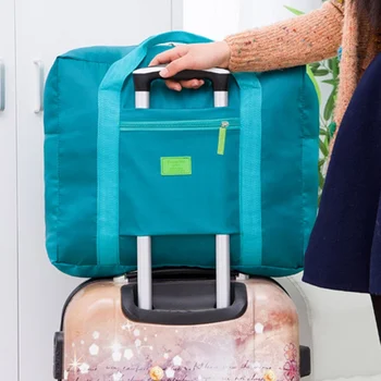 

Foldable Travel Bag Large Capacity Packing Cubes Tour Duffle Bag Organizers Waterproof Nylon Portable Handbags Luggage Bags New