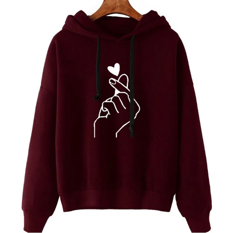 Pullover 2020 new ladies XL 5XL casual ladies plush hoodie Pullover 2020 new ladies XL 5XL casual ladies plush hoodie