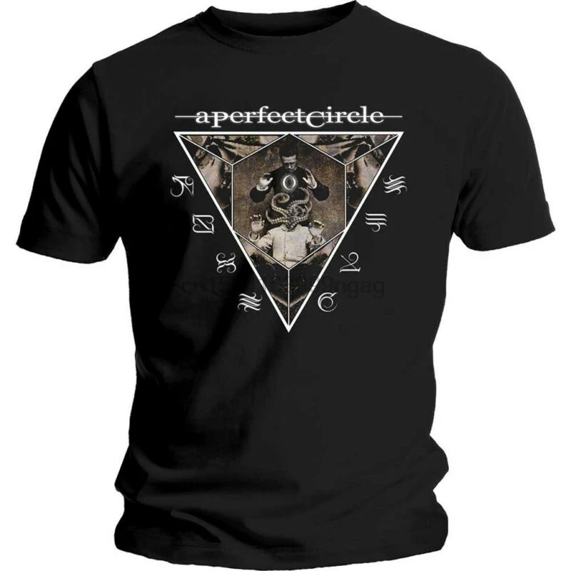 Футболка с надписью Outsider A Perfect Circle-Nuovo e Originale | Мужская одежда