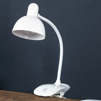 

Table lamp on the clothespin "mono" led 5 W USB White 16x16x38 cm. 4301515
