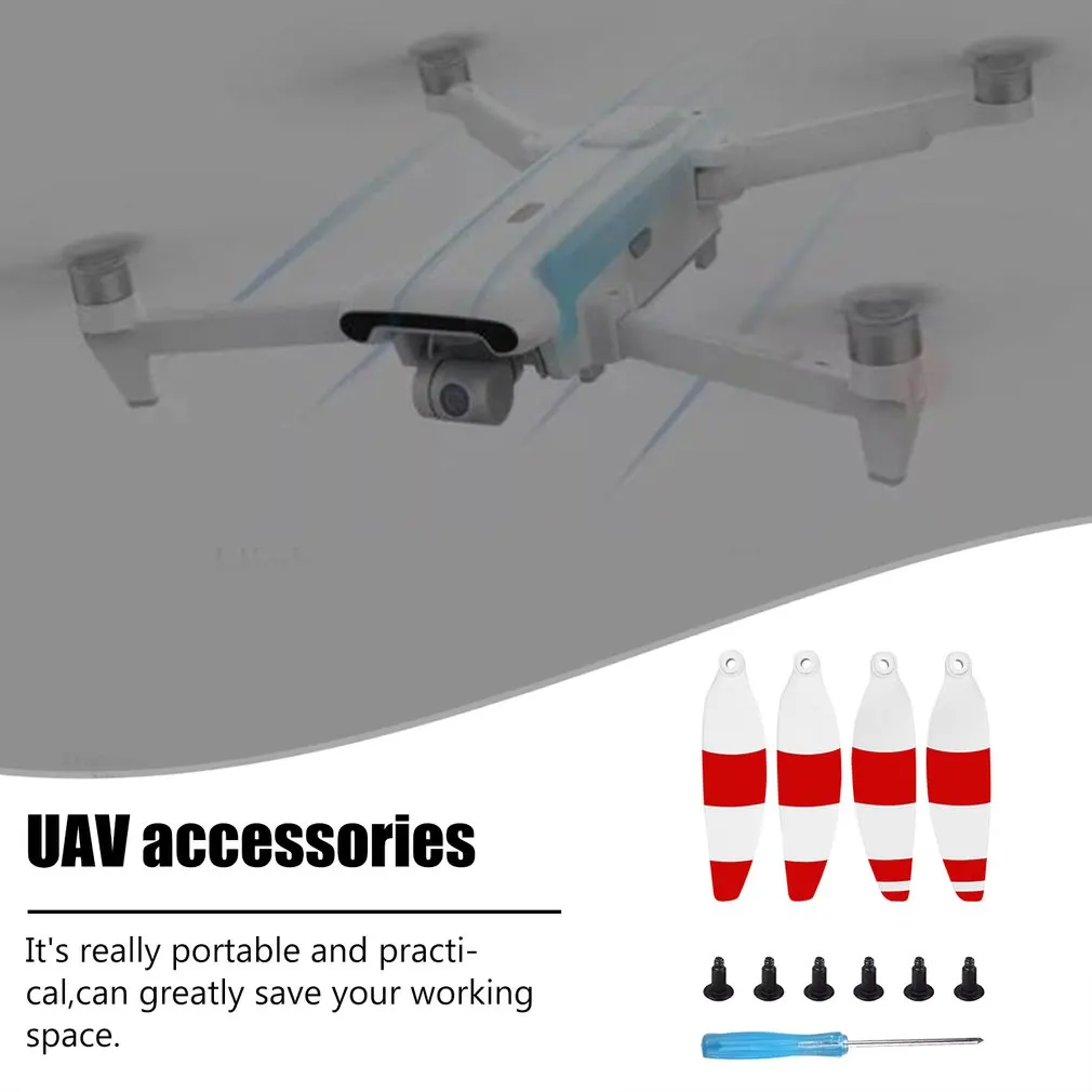 4 пары мини пропеллеров 4726F для DJI Mavic мини-Дрон тише полета и мощные складные малошумные пропеллеры