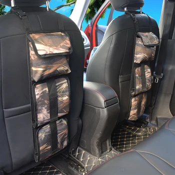 

2pcs Pocket Car Back Seat Sling Rack Organizer Portable Camo Gun Ammo Shotgun Storage Belt Holder Rifle Organier Storage Supplie