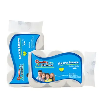 

6 Rolls Premium napkin Roll Paper ,3 Layers Bath Toilet Paper Silky Smooth Soft