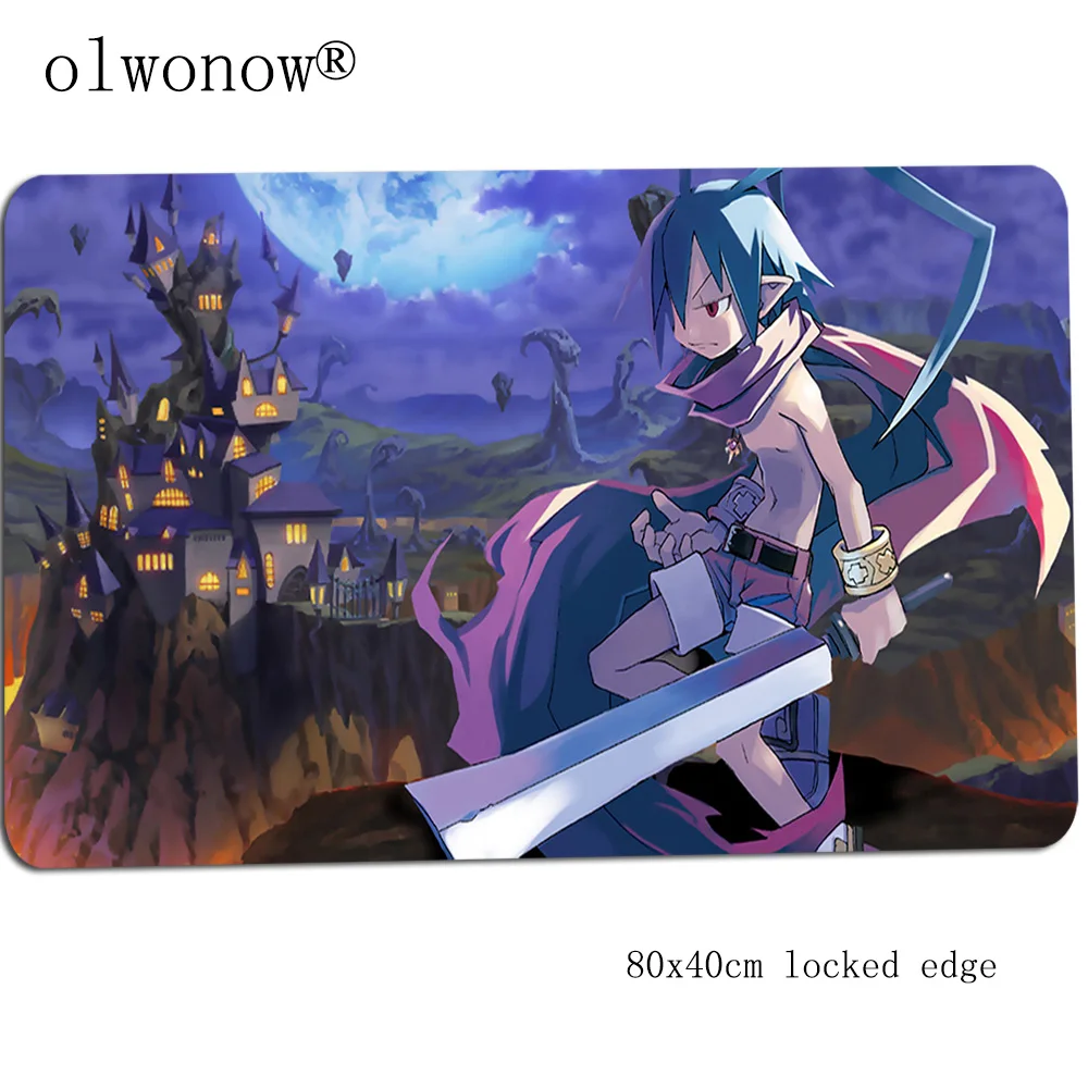 Disgaea, коврик для мыши с изображением 800x400x3 мм Красочный игровой коврик для мыши коврик крутая новая игра компьютерный стол. коврики для игровой клавиатуры