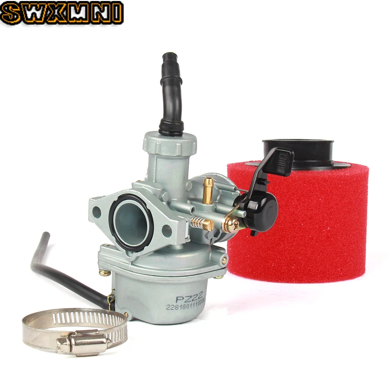 Карбюратор PZ22 Carb 22 мм с воздушным фильтром для 110cc 125cc SSR Lifan CRF50 мотоцикла
