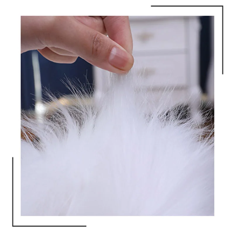 Carpet In The Living Room Large Rugs Plush Heart Shaped Non-Slip Bedrooom Modern Carpet Furry Floor Mat Children's Room Decor - Image 4