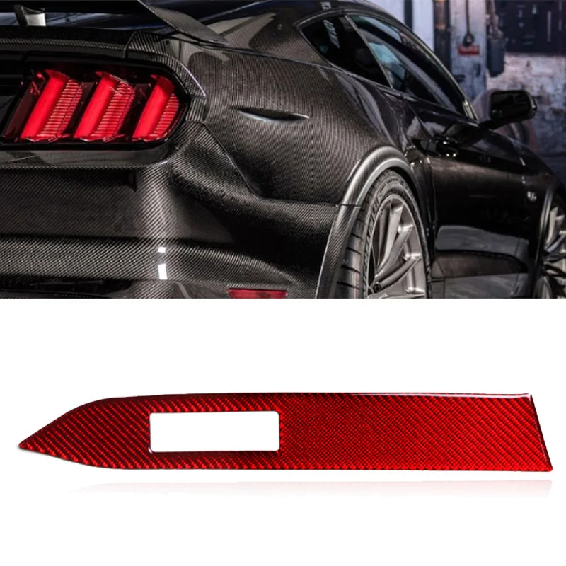 Carbon Fiber Instrument Panel strip For Ford Mustang- Decal Panel