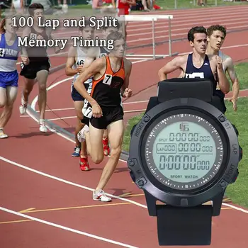 

Professional Handheld LCD Sports Stopwatch Soccer Stop Watch Timer Water Resistant Luminous Countdown Stopwatch For Sports