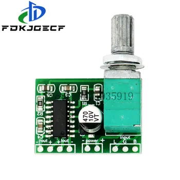 

10pcs PAM8403 5V Power Audio Amplifier Board 2 Channel 3W W Volume Control / USB Power