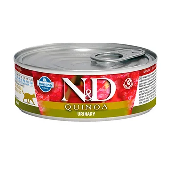 

FARMINA FARMINA CAT N & D QUINOA URINARY adult cats in urolithiasis 80 c