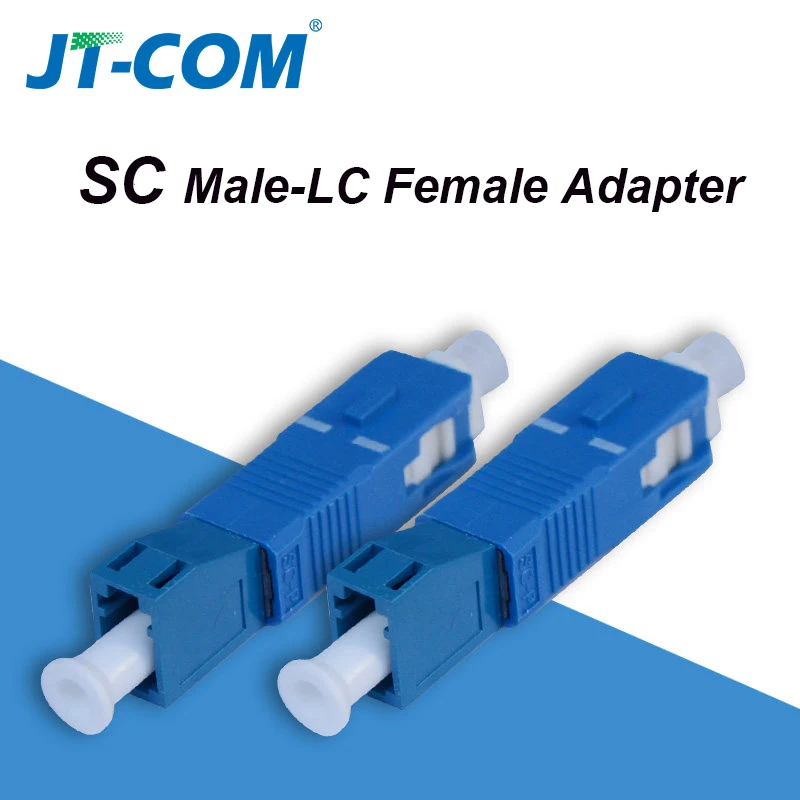 

LC Female to SC Male Optical Power Meter Visual Fault Locator Fiber Optic Hybrid Adapter simplex Single mode Optical Connector
