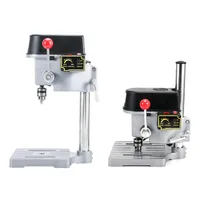 ALLSOME 220V 340W Electric Drill Stand Mini Table Top Bench Drill Stand Holder DIY Bracket Fixed Frame 2