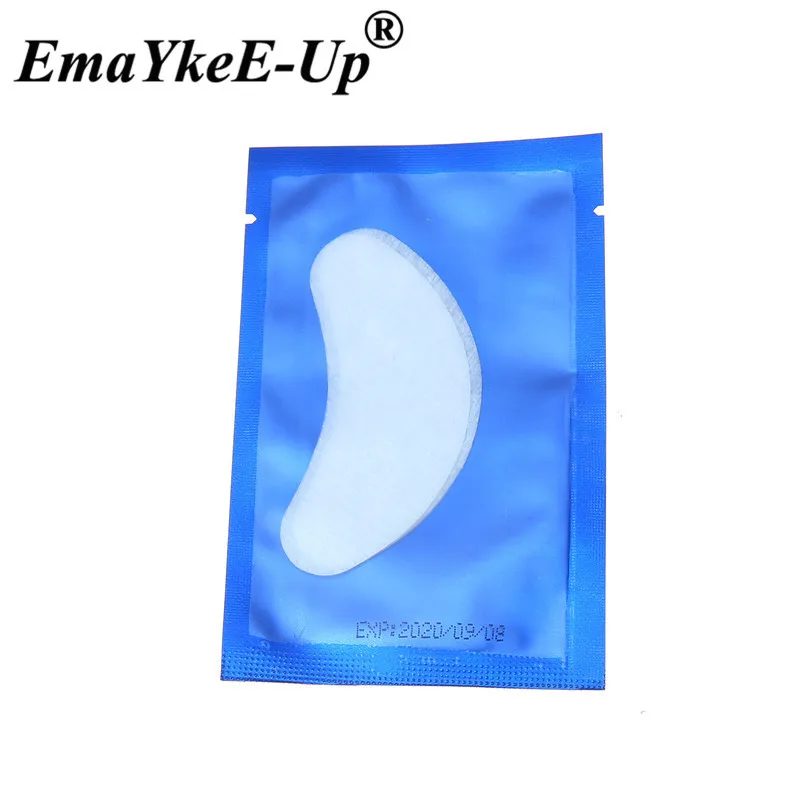 50pair Dissposable Eye Pads Lint Free Under Eye Gel Pads For Eyelash Extensions Grafting False Eyelash Paper Patches Makeup Tool (4)