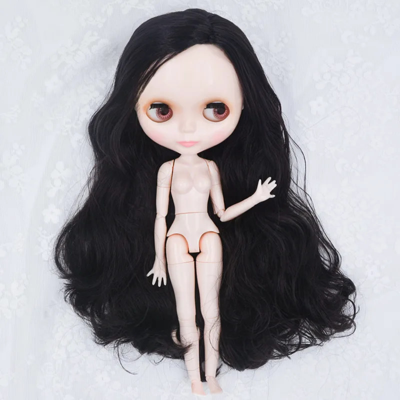 Neo Blyth кукла по индивидуальному заказу, NBL блестящее лицо, 1/6 OB24 BJD шарнирная кукла на заказ, куклы Blyth для девочки, подарок для коллекции - Цвет: NBL19