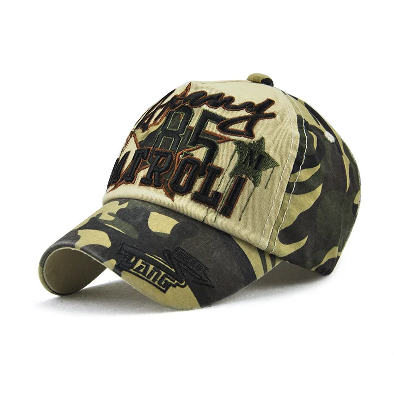 

Yang guan 2018 Spring CHILDREN'S Hat Handsome Camouflage Men And Women Children Baseball Cap Sun-resistant College Style Brim Ha