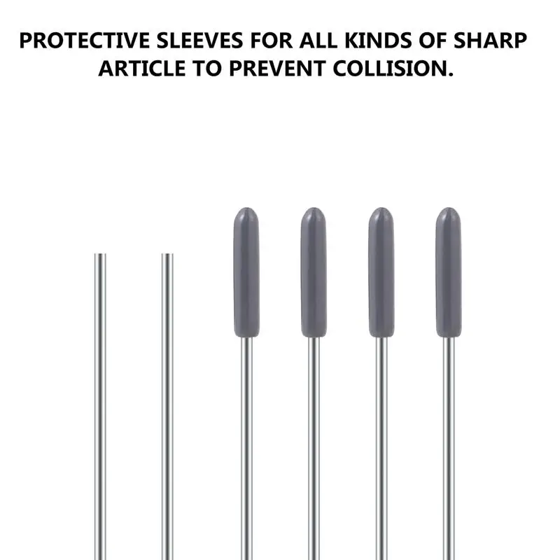 200PCS Push On Dishwasher Rack Screw Thread Protectors Caps Tip Covers Rack Tips Gray Caps Prong Rack Tip Cover Prong Rack Tip 4