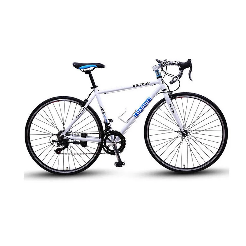 New StyleRoad Bike Cycling Bicycle 14 Speed Aluminum Alloy 26 Inch Multicolor Options Curved Handle Racing Bicycle