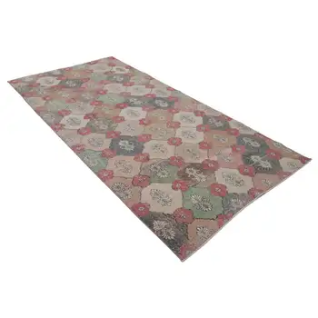 

135x272 Cm Multicolor Handmade Bohemian Rug-4x9 Ft