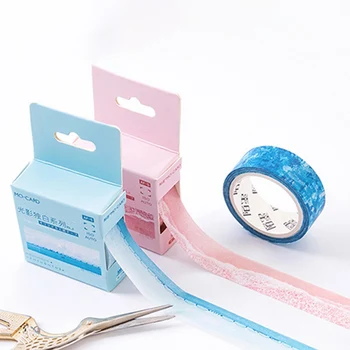 

1.5cm*5m Snowflake Seaside Summer Washi Tape Adhesive Tape DIY Scrapbooking Sticker Label Masking Tape