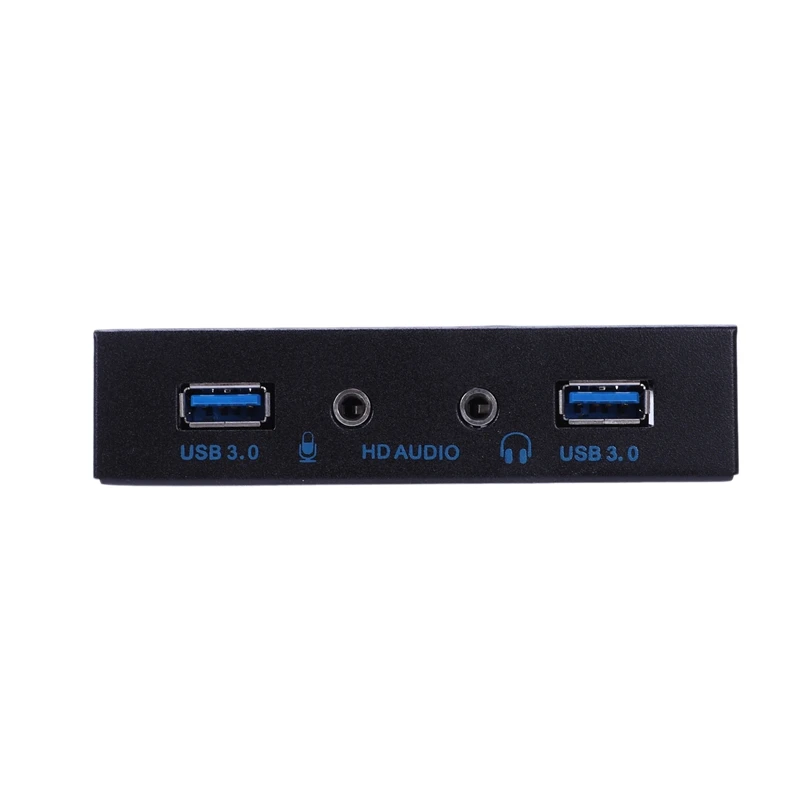 20Pin на 2 порта USB 3,0 концентратор и HD аудио 3,5 в ПК флоппи-кабель на передней панели