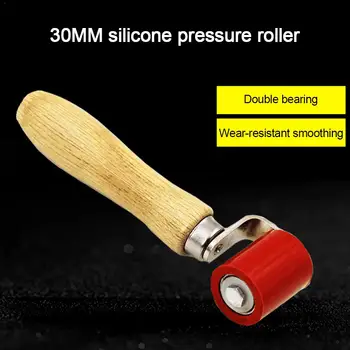 

Car Roller Seam Soundproofing Pressure Roller Tool 30mm Wallpaper Seam Pressure Roller With Bearing Hand DIY Tool
