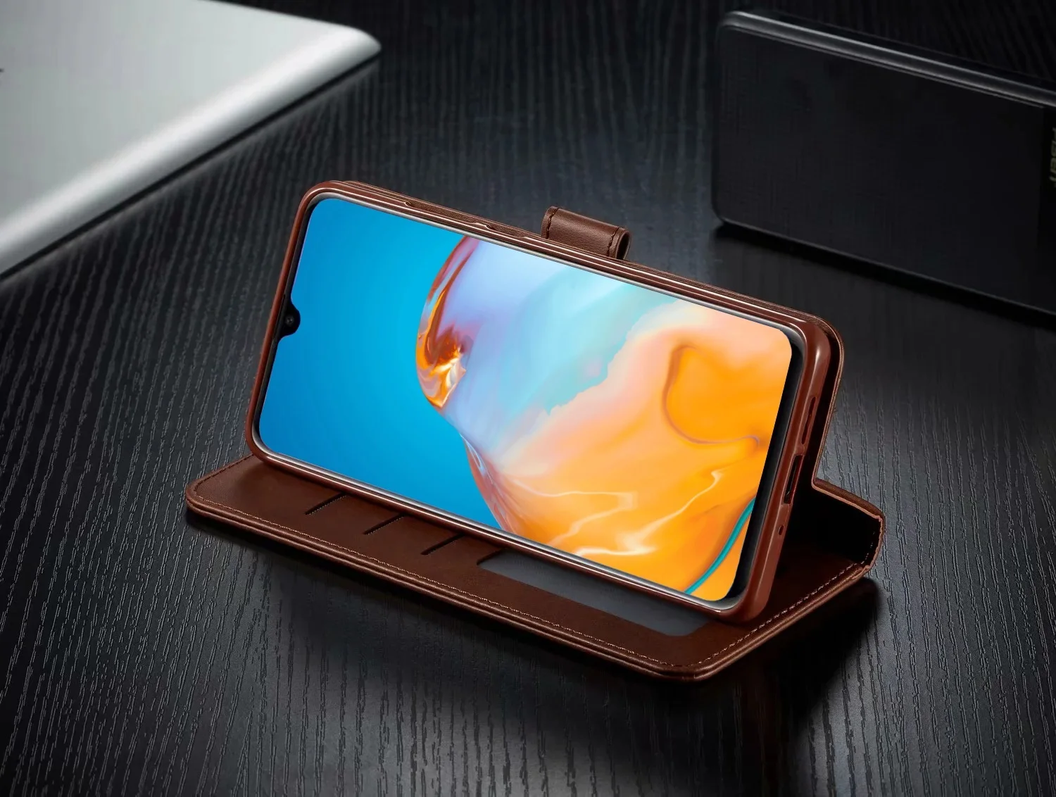 Étui en cuir de qualité supérieure pour Huawei P20 P30 P40 Nova 9 8i Mate 20 30 Y9 P Smart Z Honor 50 Pro Lite SE, portefeuille à rabat Pho_voghion.com