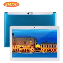 SHDU Tableta con llamadas telefónicas 3G de 10,1 pulgadas, Tablet Pc con Android 7,0, cuatro núcleos, Google Play, 2GB de ram, 32GB de rom, Tarjeta SIM Dual, WiFi