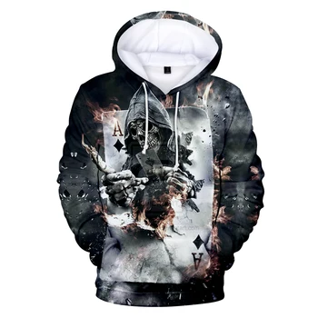 

2019 creative Skull 3D Hoodies boys/girls long sleeve Sweatshirts Full Print Fire And Skull Polluvers Skeleton 3D cool clothes
