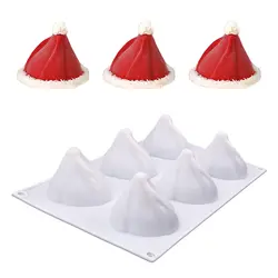 NICEYARD силиконовая форма для выпечки в форме цветка инструменты сделай-сам Санта мороженое плесень 6-вeчeринки yкрaшeнa мусс пресс-формы для