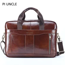 Best Price 2020 Genuine leather men's Briefcase vintage business computer bag Fashion messenger bags man shoulder bag postman male Handbags Best Price 2020 Genuine leather men's Briefcase vintage business computer bag Fashion messenger bags man shoulder bag postman male Handbags