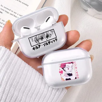 

Cute Hunter X Hunter HXH Anime Hunter X Hunter 3 Earphone Case for Airpods Pro Cases for Airpod 3 Clear Soft Transparent Coque