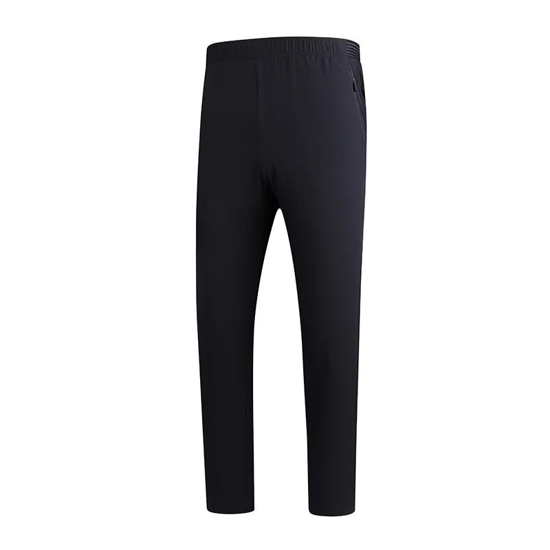 

2019 Spring And Summer New Style PRE-SALE Couples Knitted Sports Ripped Trousers Elasticity Comfortable Elastic Band Waist Casua