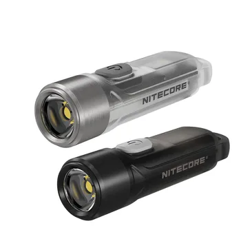 

NITECORE TIKI LE Mini Futuristic Keychain light USB Charging CRI white UV LEDs Torch max 300 lumen built-in battery flashlight
