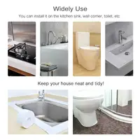 PVC material sink crack strip kitchen bathroom bathtub corner sealing tape waterproof and mildew proof adhesive sealing tape 6